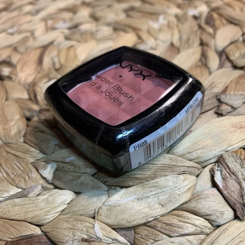 NYX® Powder Blush Single PB02 DUSTY ROSE 4.0 gr High Pigment NEW SEALED